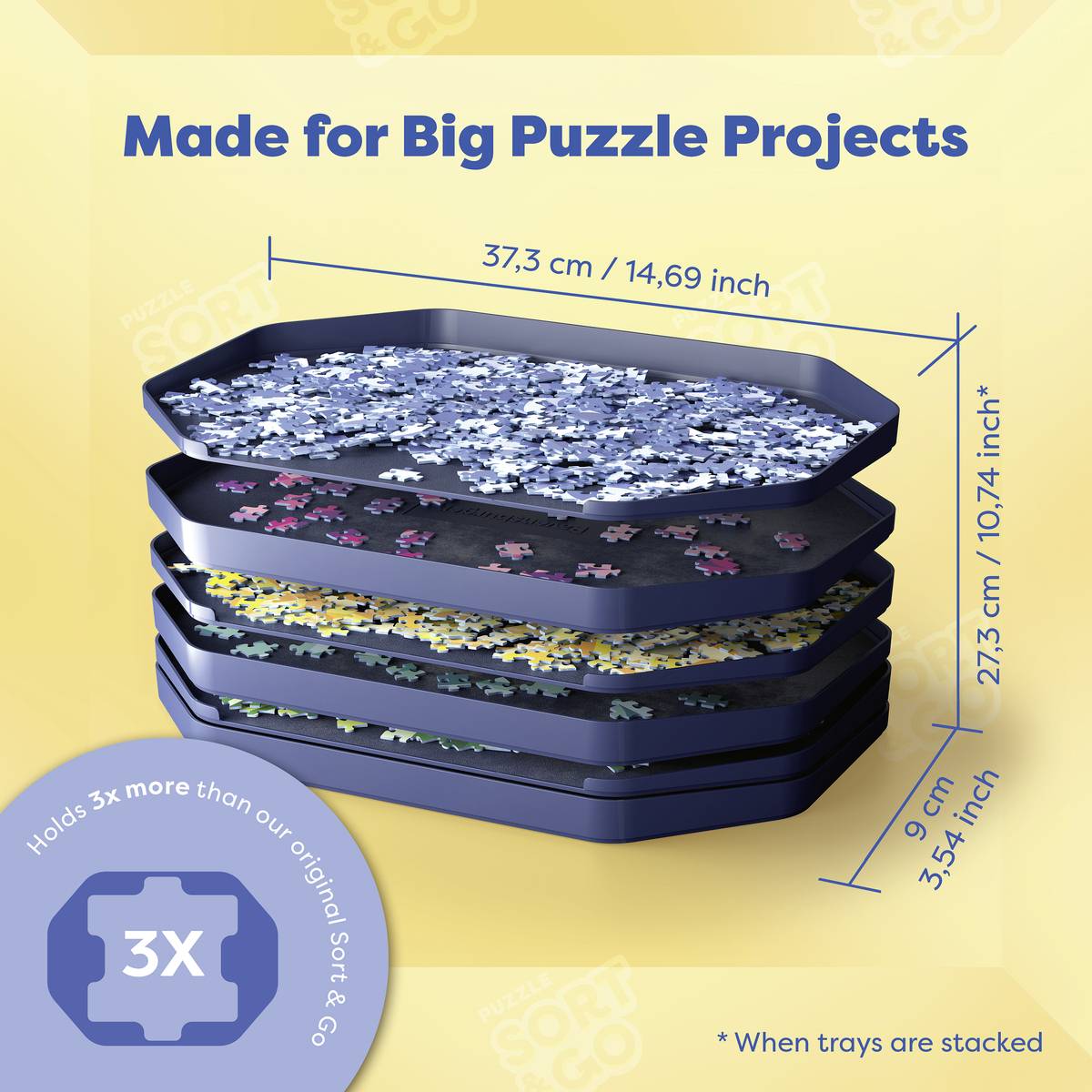 Puzzle Accessories - Deluxe Sort & Go 12001676 1 pc(s)