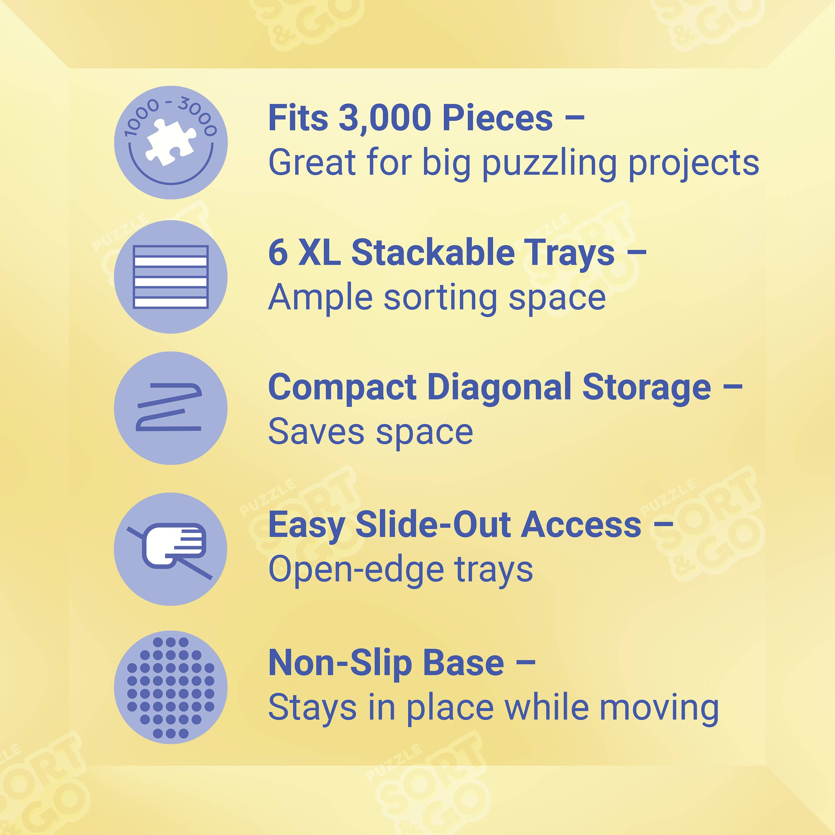 Puzzle Accessories - Deluxe Sort & Go 12001676 1 pc(s)