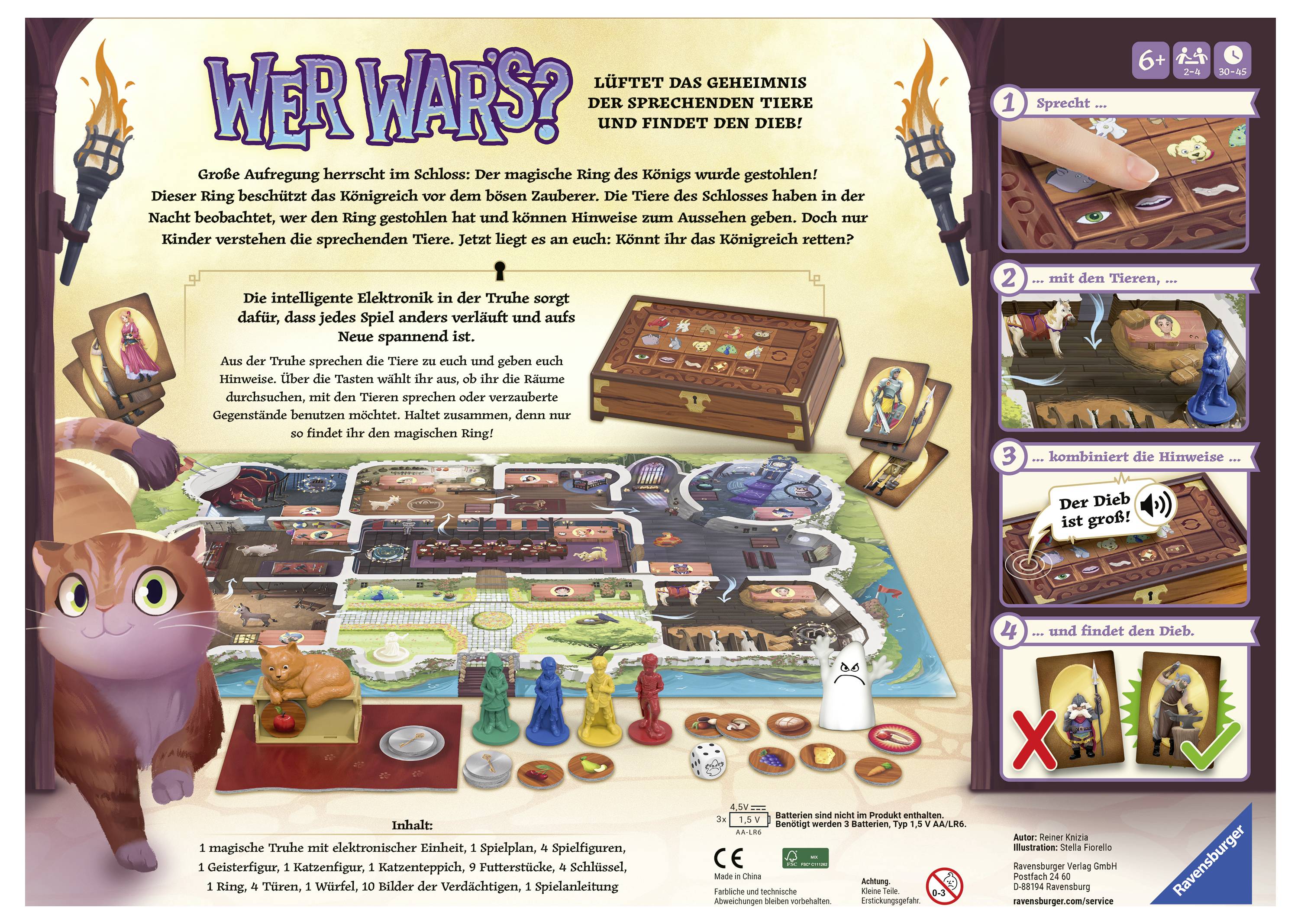 Ravensburger 23494 Wer war's? - Kinderspiel