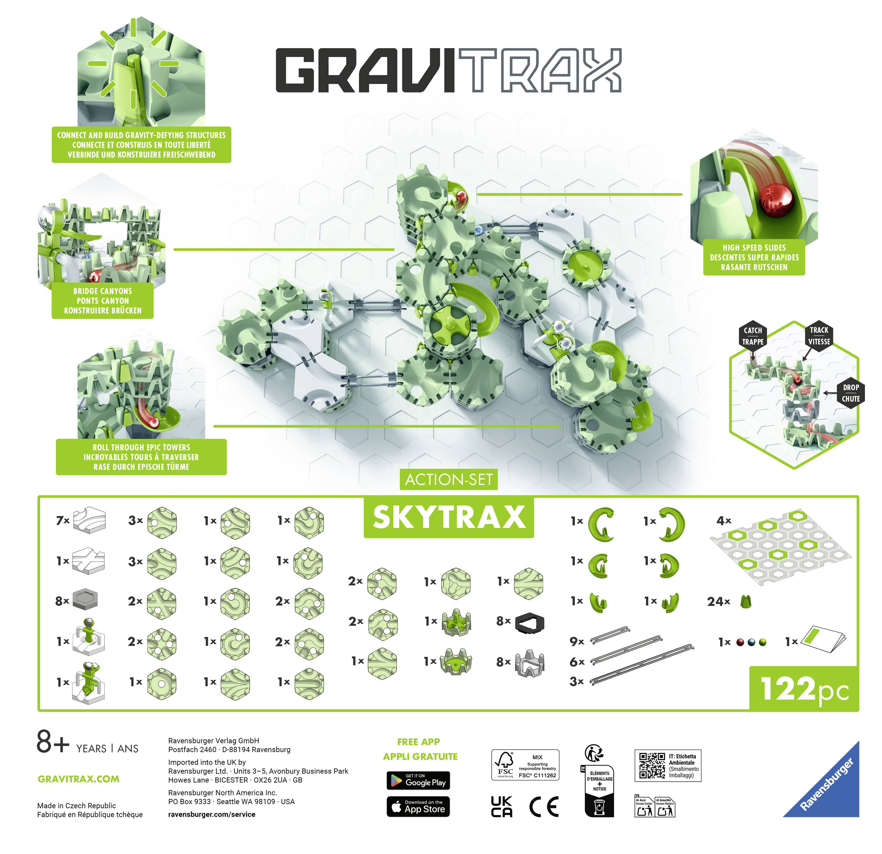 Ravensburger 25959 GraviTrax - Action-Set M Skytrax