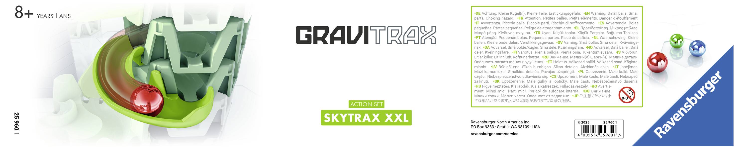 Ravensburger 25960 GraviTrax - Action-Set XXL Skytrax