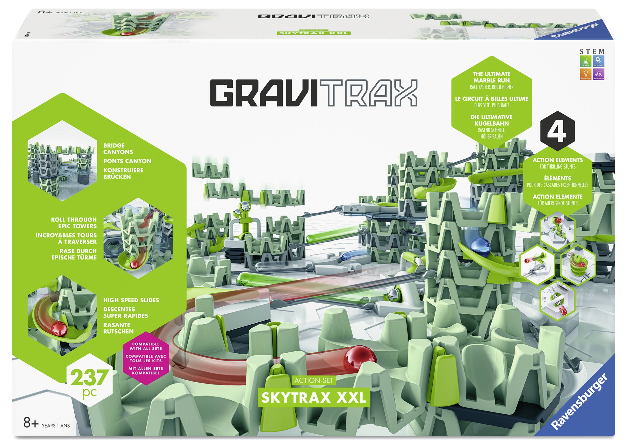 Ravensburger 25960 GraviTrax - Action-Set XXL Skytrax