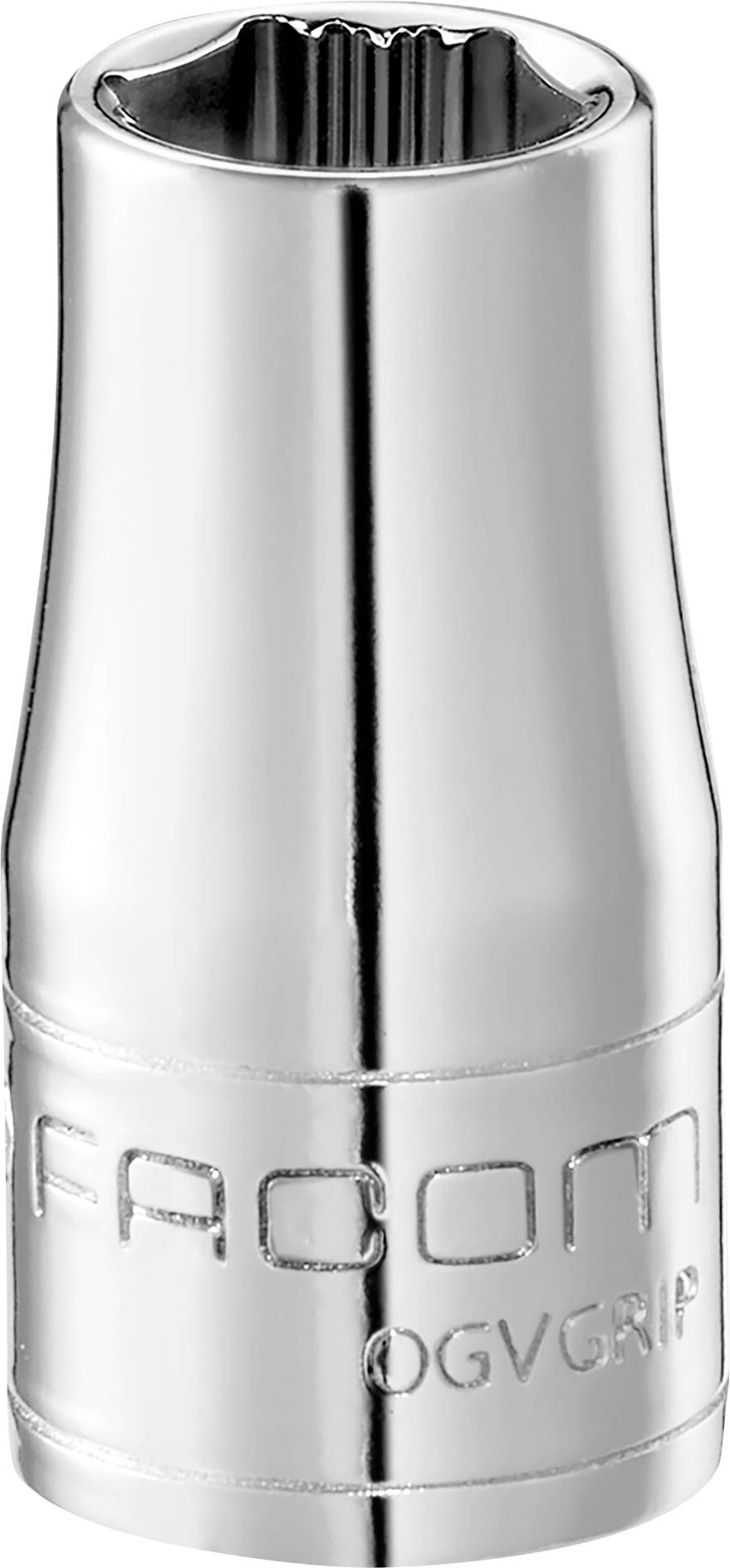 Metal socket wrench with the engraving 'FACOM OGV GRIP'.