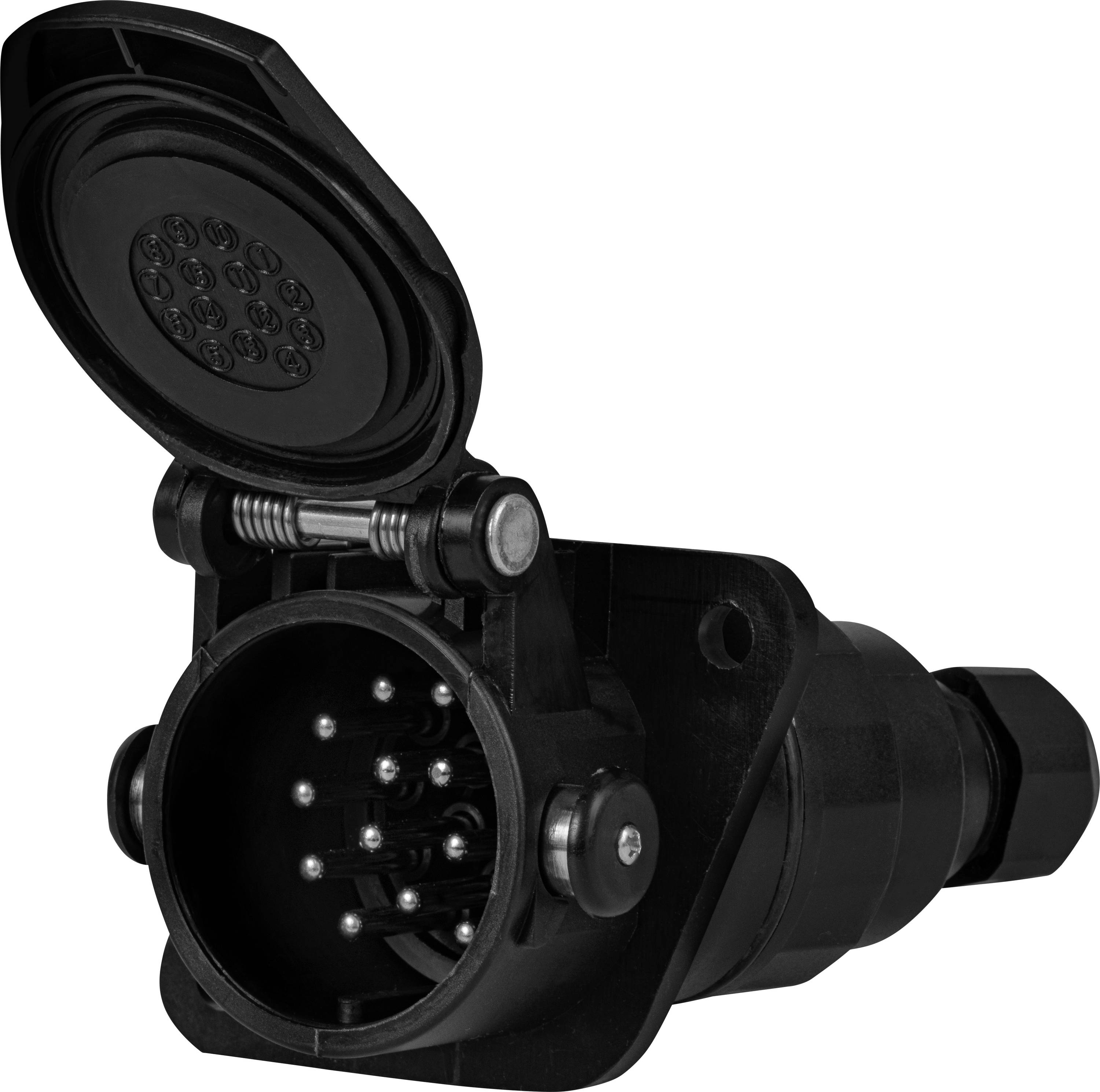 SecoRüt ES061 Trailer socket [Terminals - 15-pi plug]