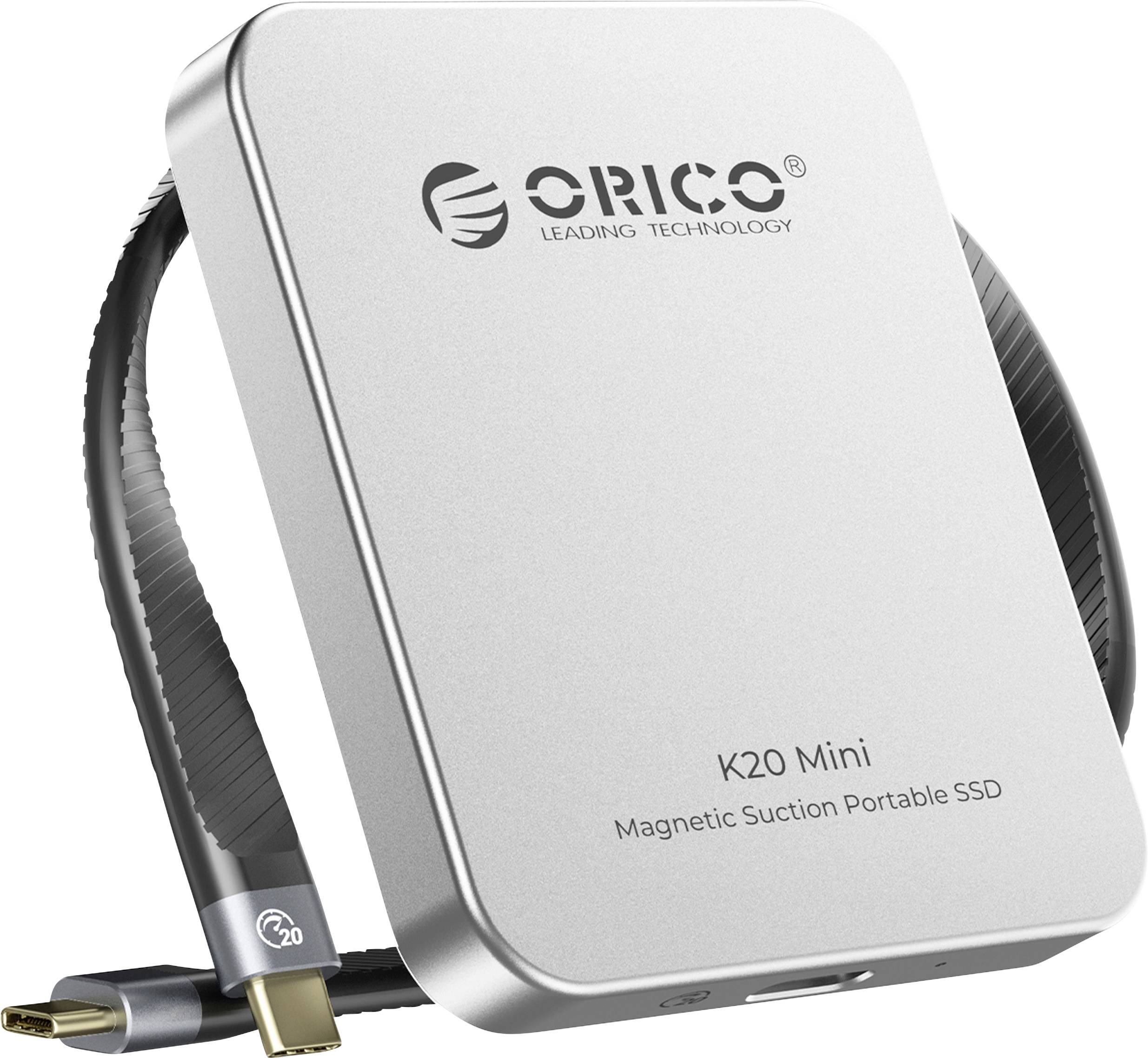 ORICO K20 mini M.2 SSD enclosure USB C® (USB 3.2 2x 2nd gen) 20 GBit/s M.2 PCIe 2230 K20Mini