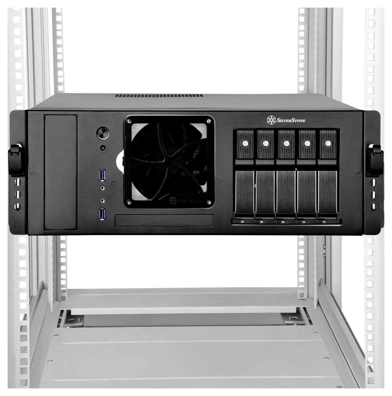 Silverstone SST-RMS05-22 PC casing Silver