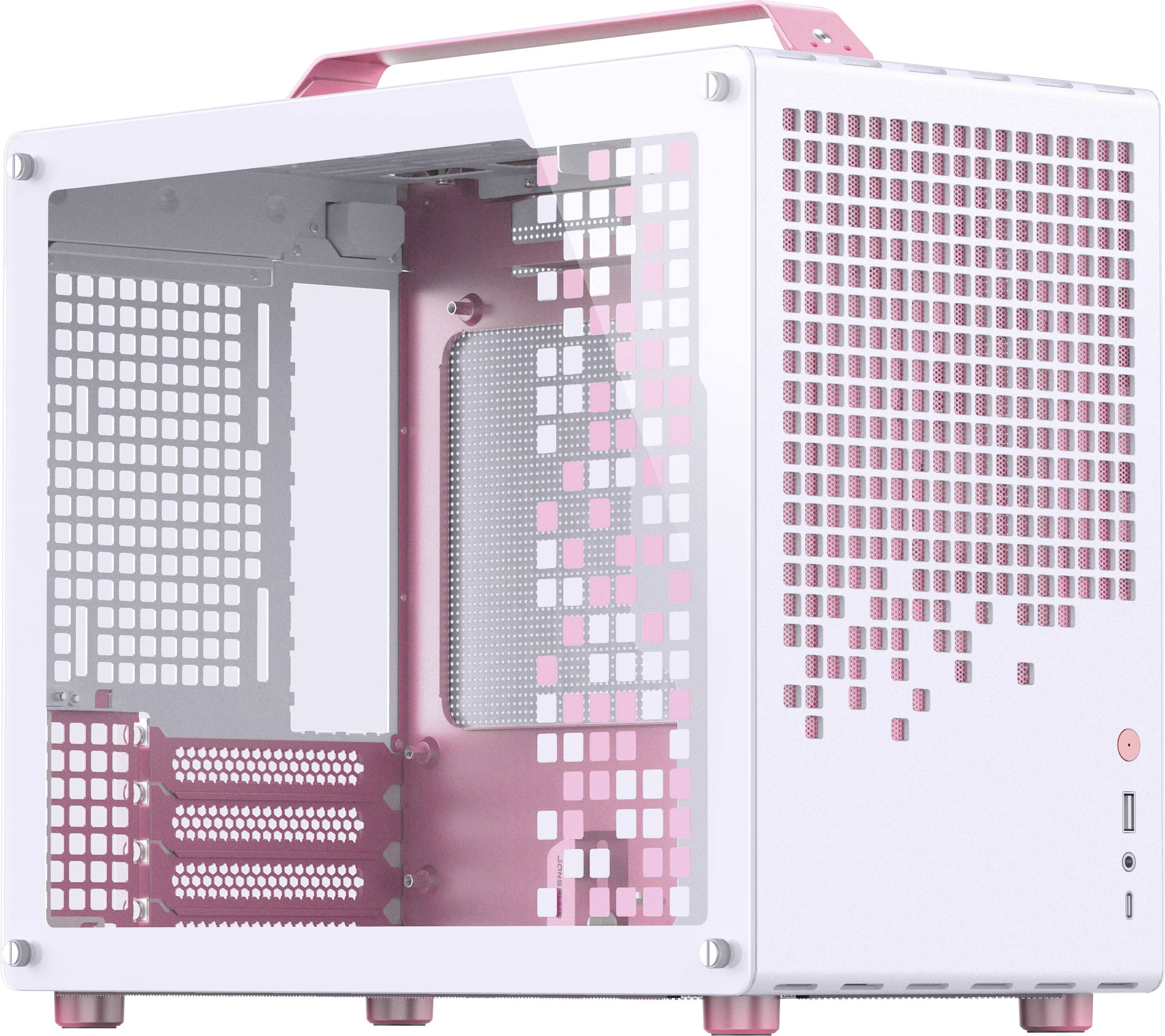 Jonsbo Z20 Microtower Casing, Game console casing, PC casing White