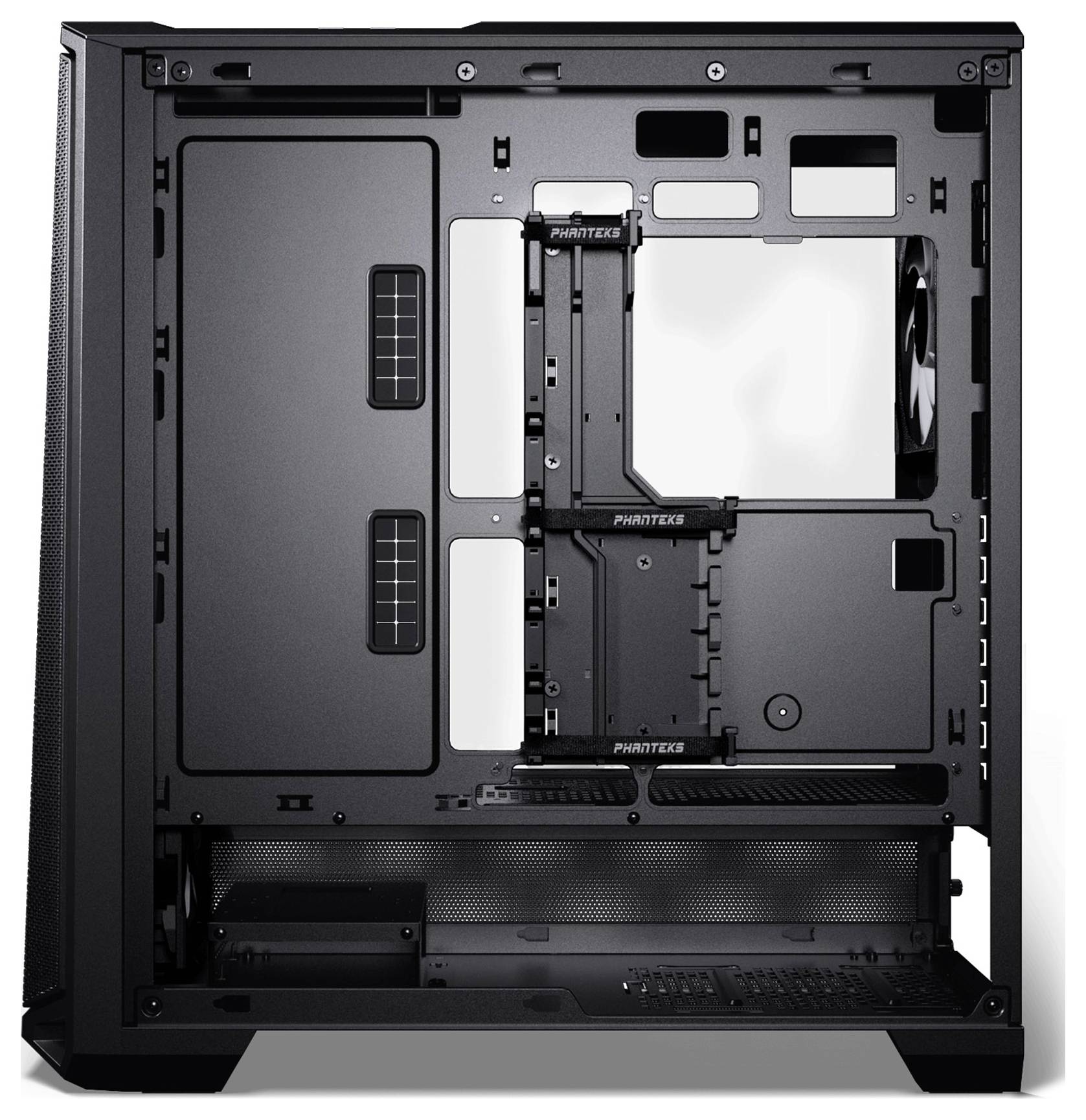 Phanteks PH-EC400GA_DBK01 Midi tower Casing, Game console casing, PC casing Black