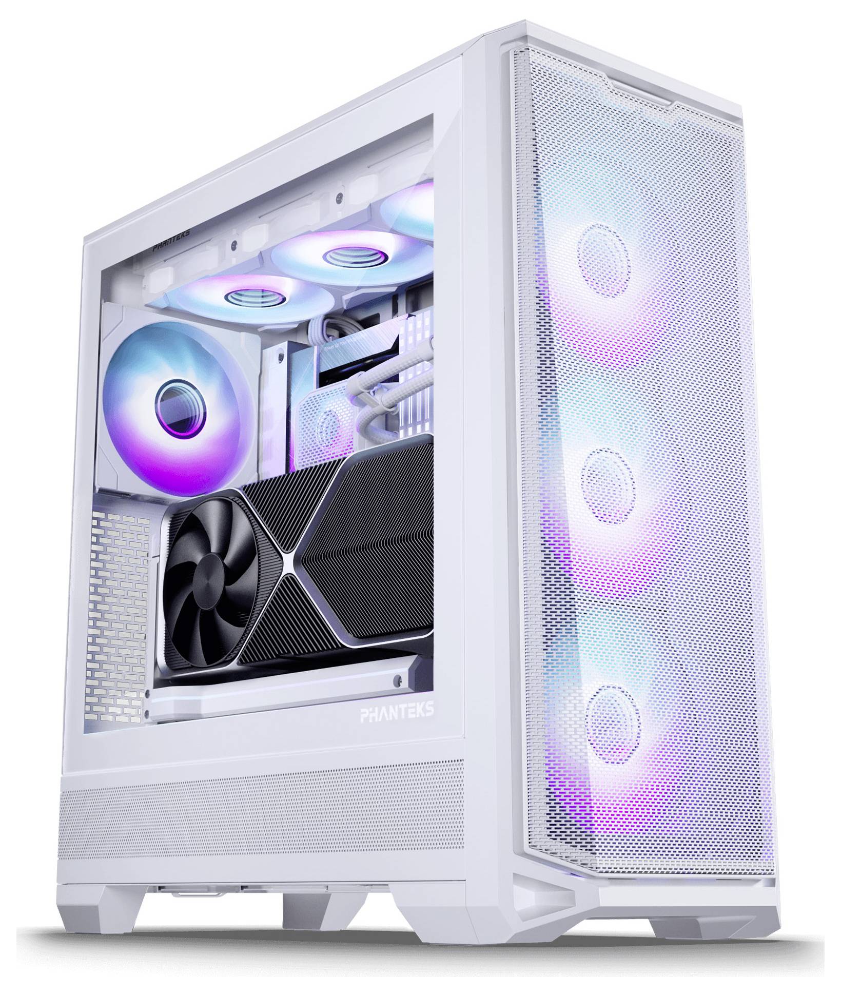 Phanteks PH-EC400GA_DMW01 Casing, Game console casing, PC casing White