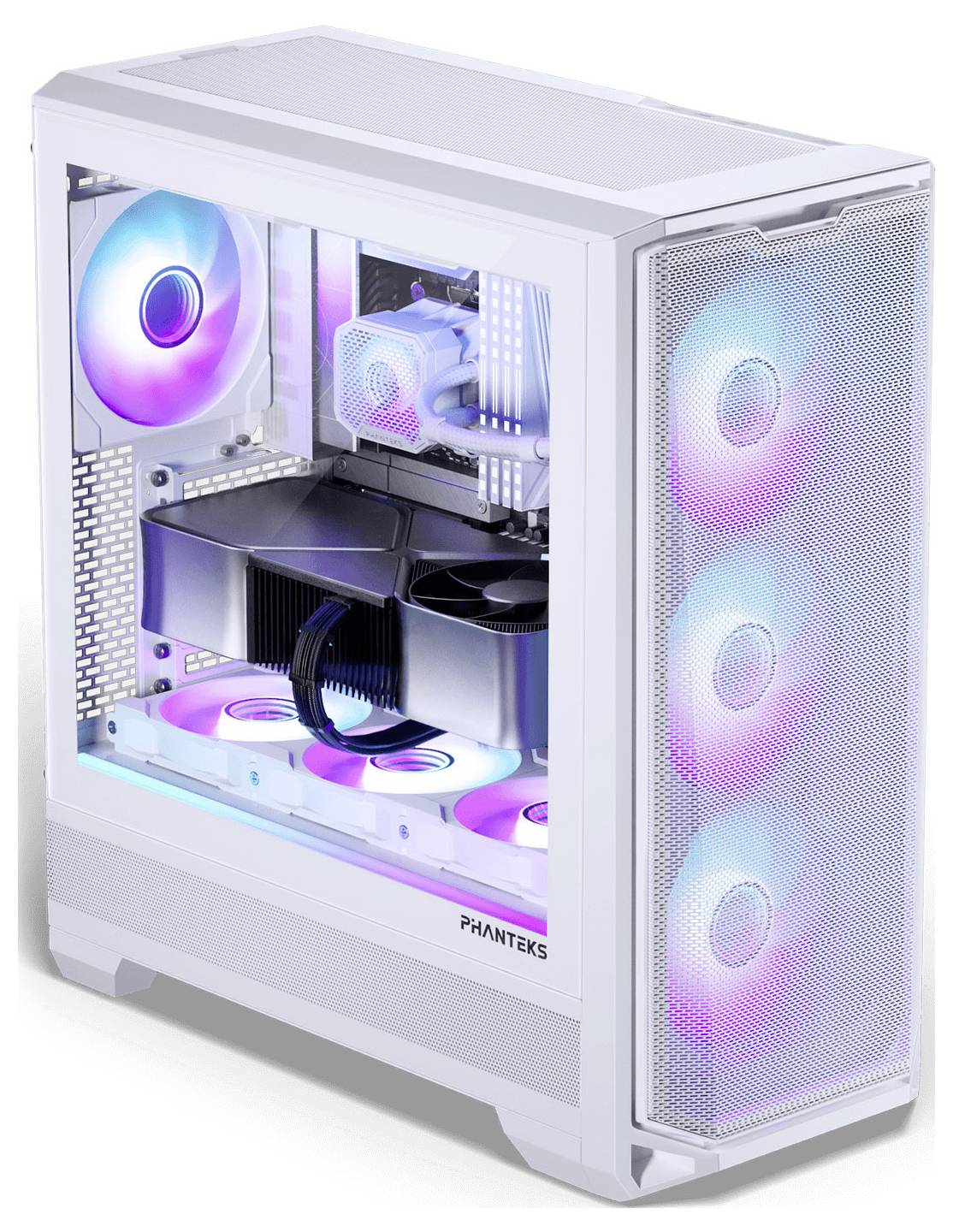Phanteks PH-EC400GA_DMW01 Casing, Game console casing, PC casing White