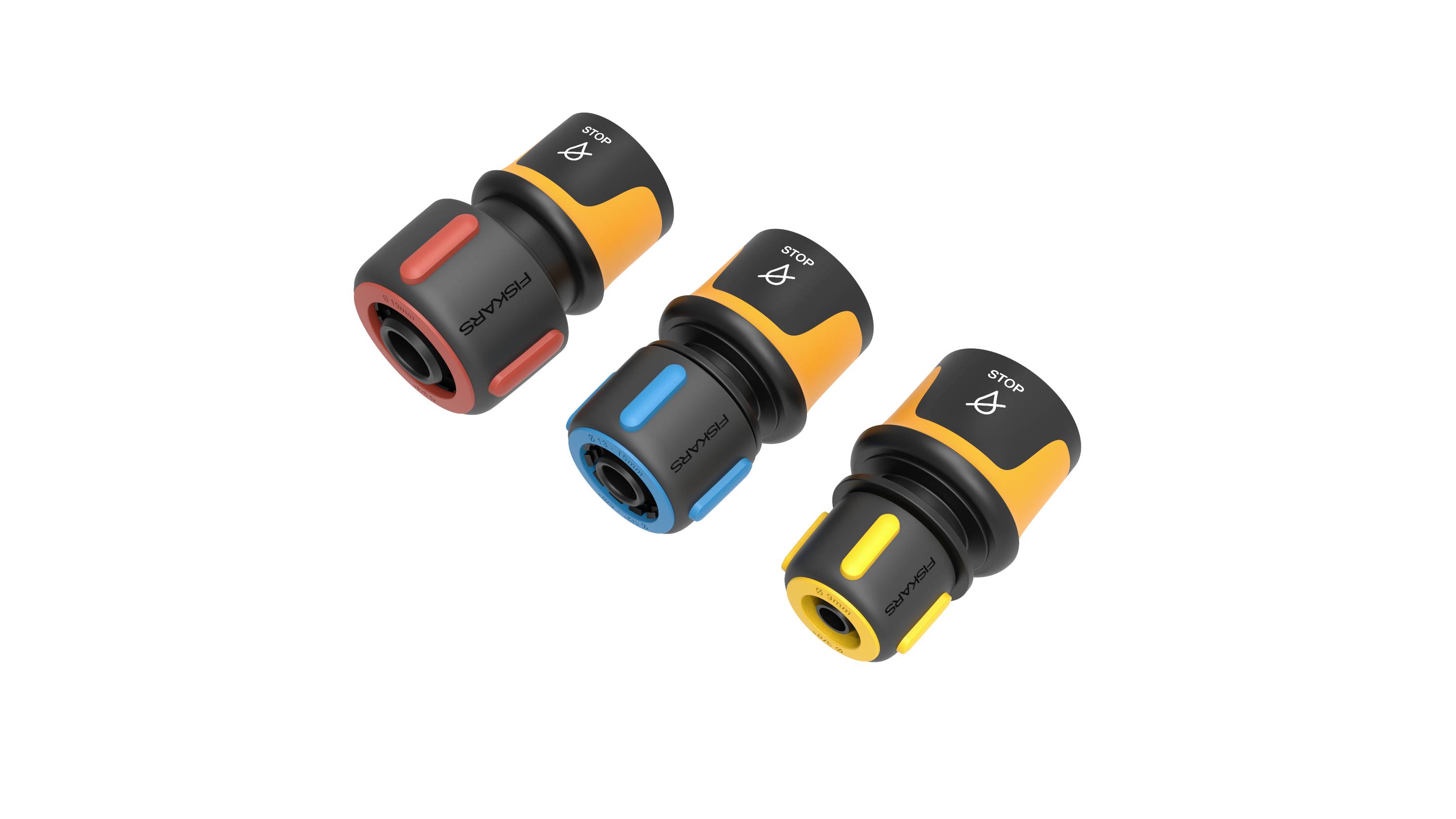 Fiskars 1027079 Hose connector 13 mm (1/2") - 15 mm (5/8") Water stop