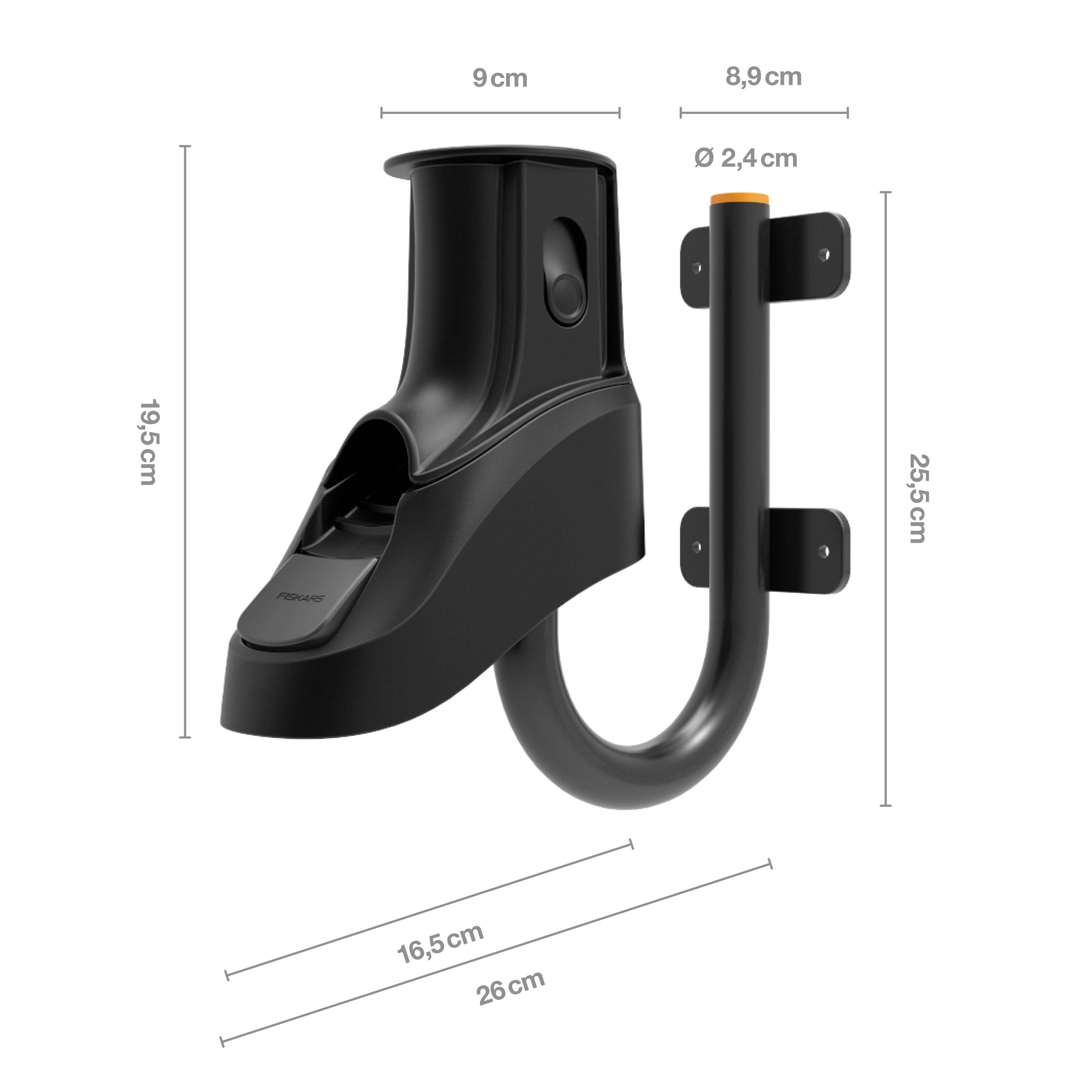 Fiskars 1027095 Schlauchtrommel-Wandhalterung 1 pc(s)