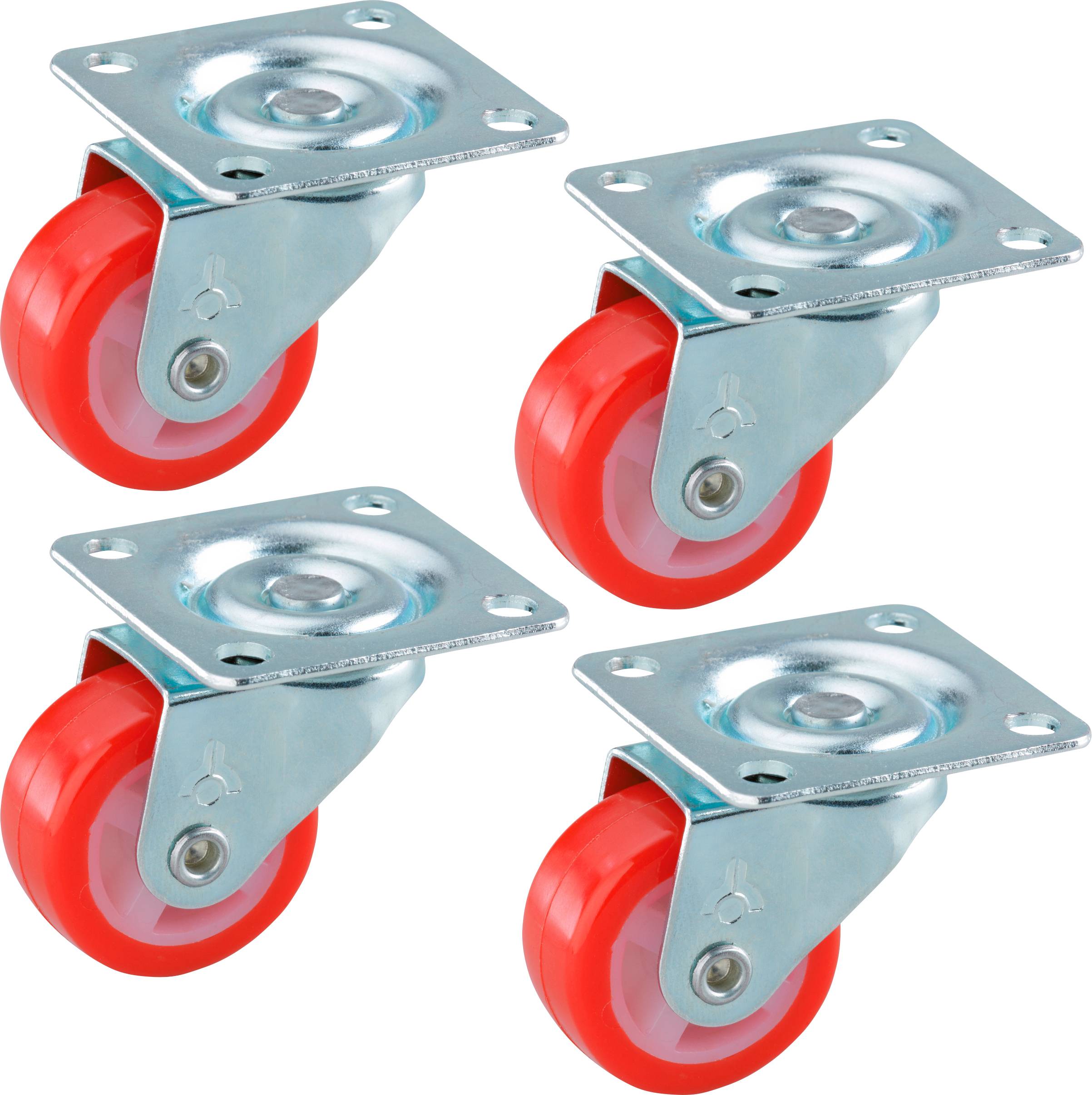 dörner + helmer 450124 Swivel wheel Wheel diameter: 30 mm Load capacity (max.): 20 kg 4 pc(s)
