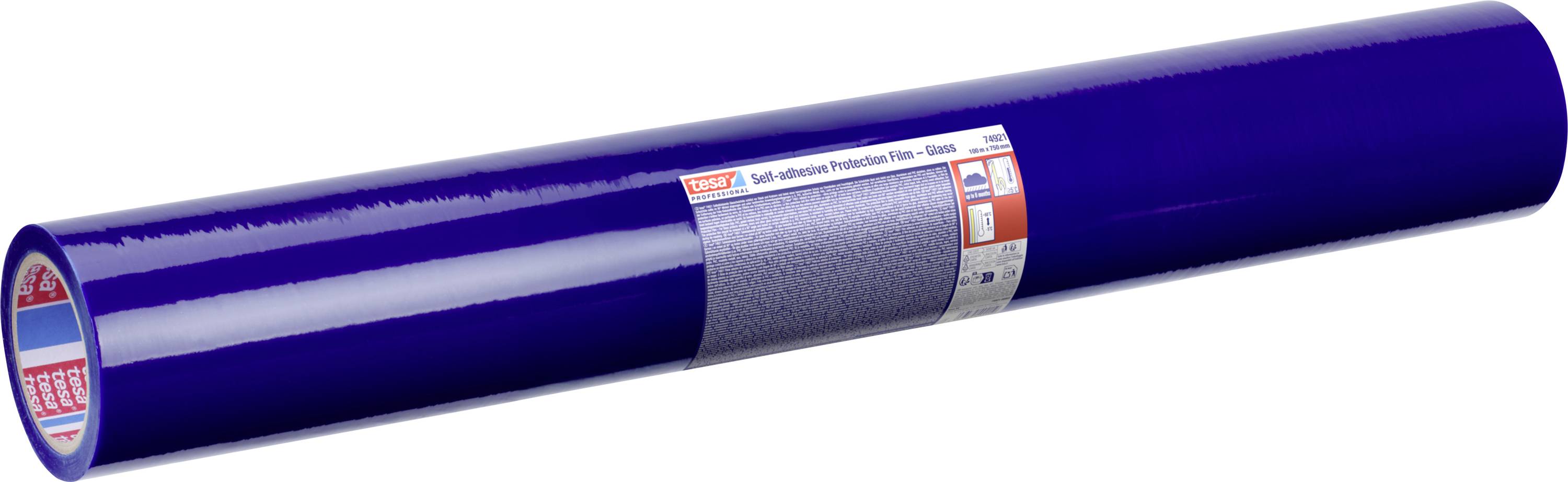 tesa 74921 74921-00002-00 Cover sheets tesa® Professional Blue (L x W) 100 m x 75 cm 100 m