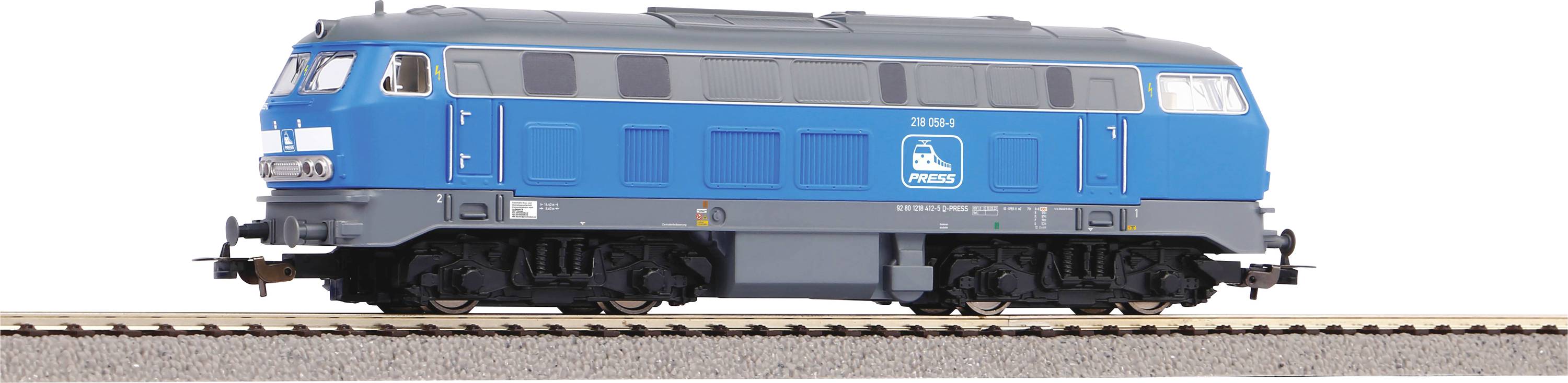 Piko H0 98552B H0 Diesel locomotive BR 218 of Press