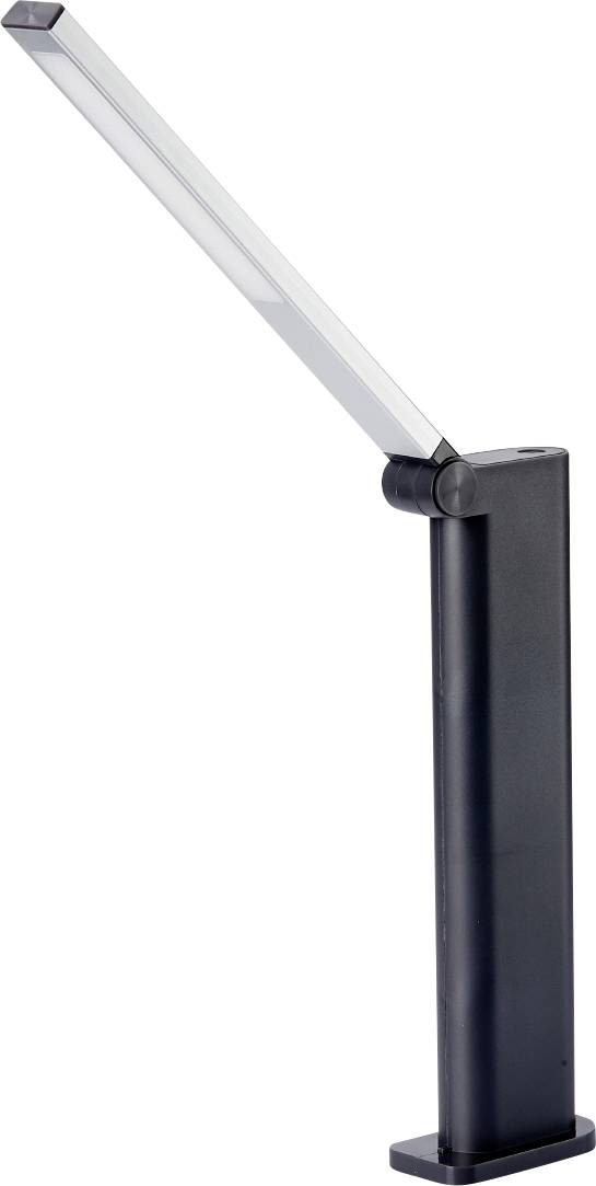 Black, modern-designed barrier with a long, white lever arm, presumably for access control at entrances or parking lots.