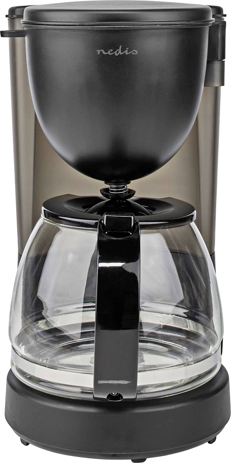 Nedis KACM150EBK Coffee maker Black Glass jug, Plate warmer