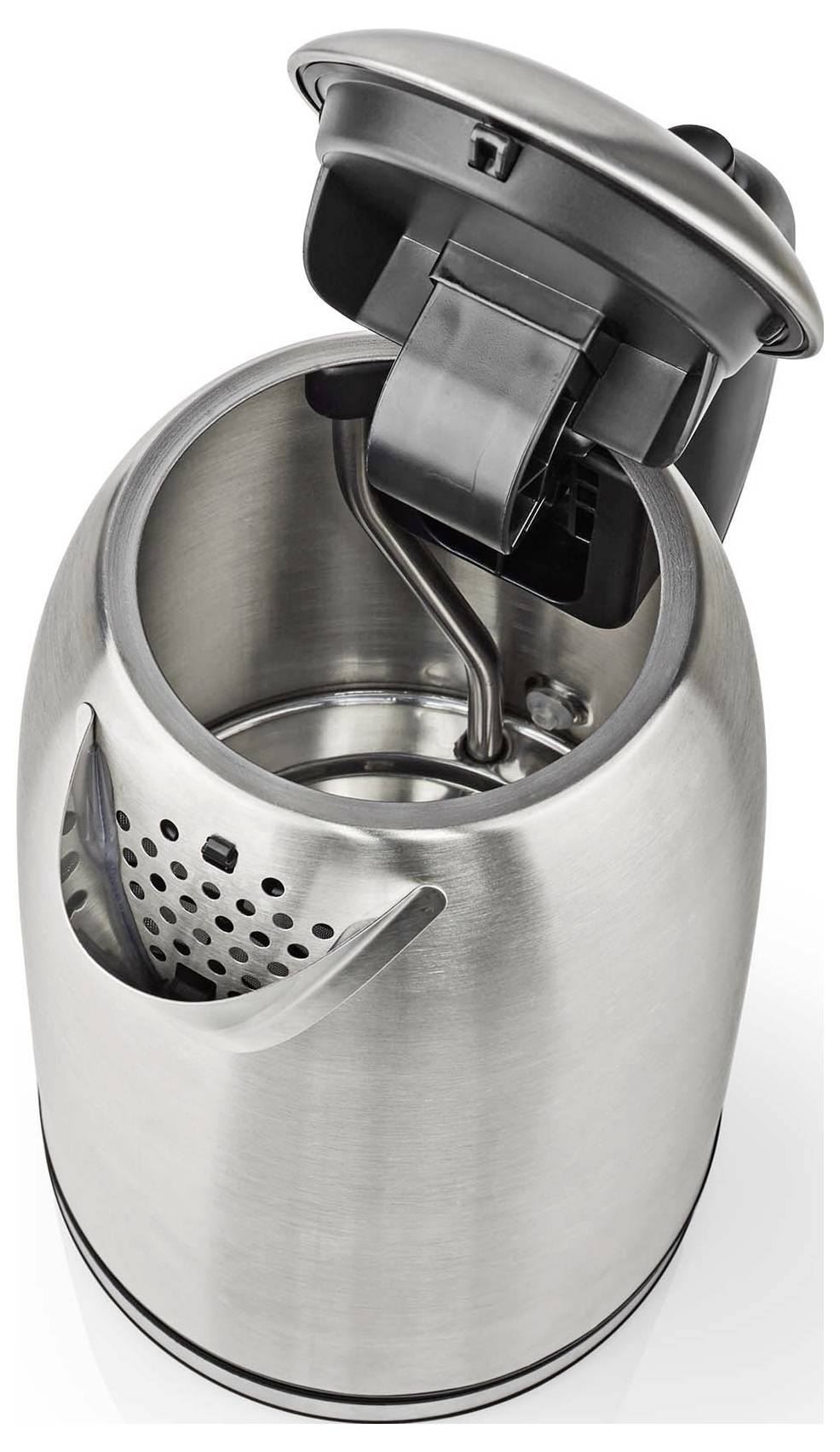 Nedis KAWK350EAL Kettle Silver, Black Capacity: 1.7 l
