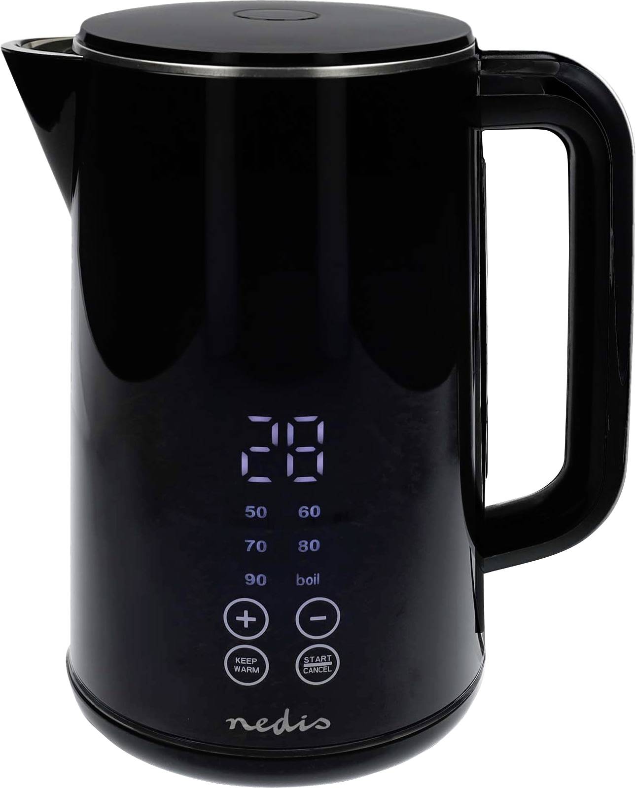 Nedis KAWK362EBK Kettle Indicator light Black Capacity: 1.7 l