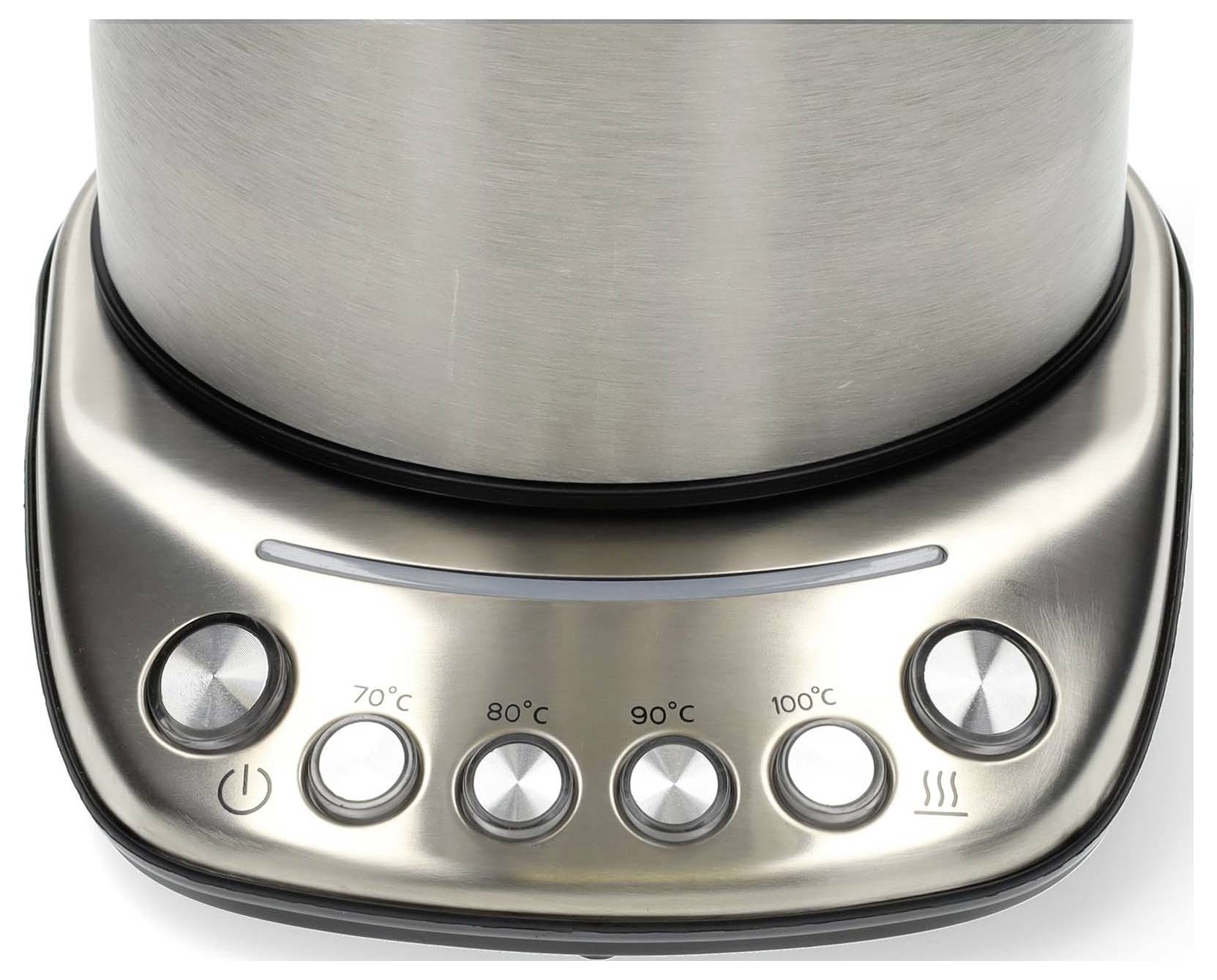 Nedis KAWK8000WIFI Kettle App-controlled Silver Capacity: 1.7 l