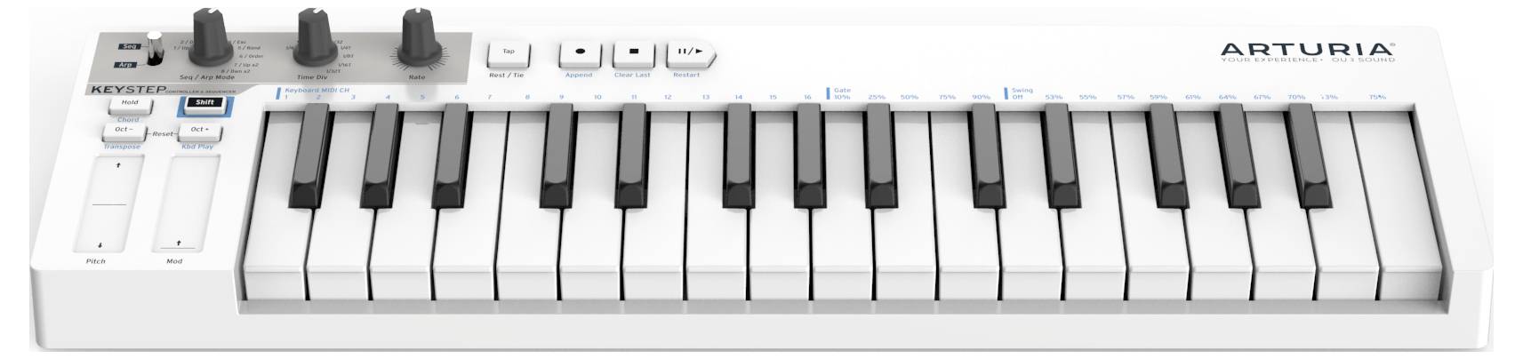 Arturia KeyStep Keyboard White