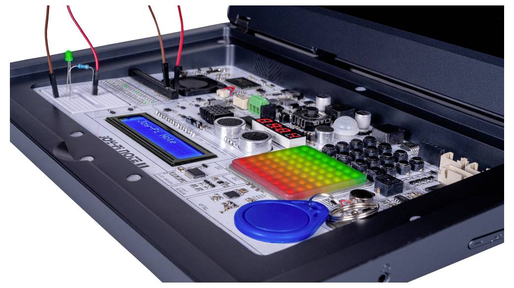 Joy-it JP-Notebook-Pi5 Storage case, PSU