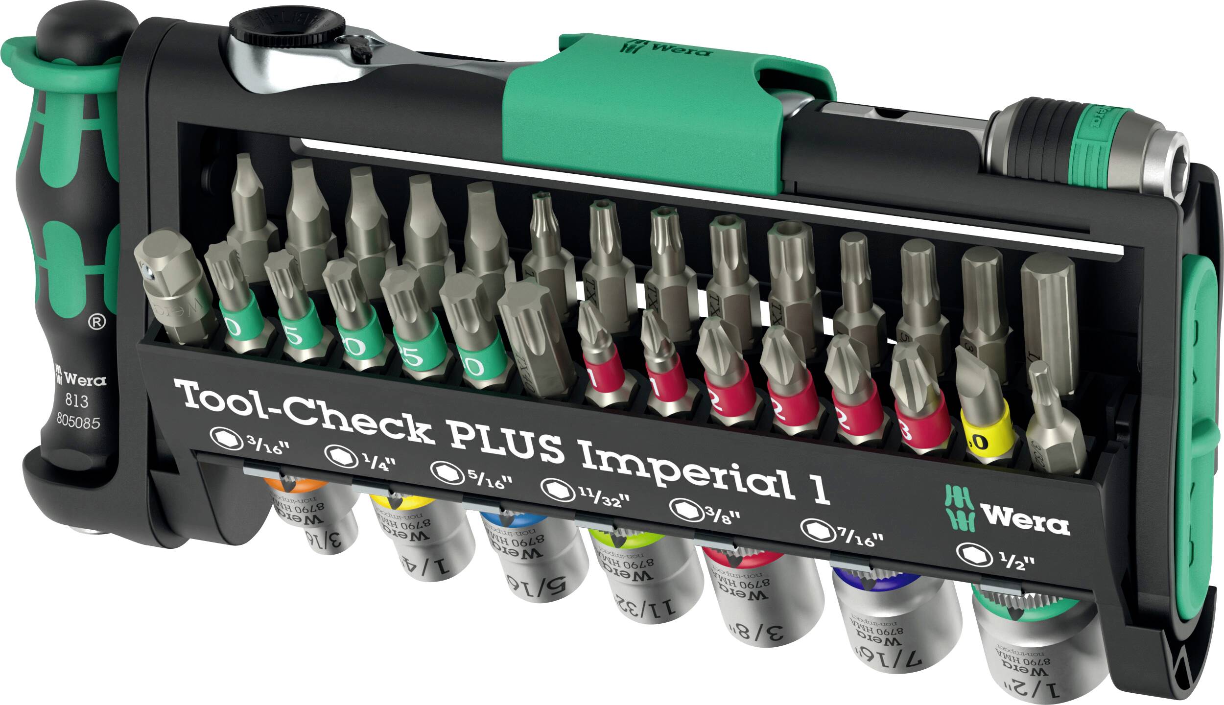 Wera Tool-Check PLUS Imperial 1 05049060001 Torq bit 39-piece