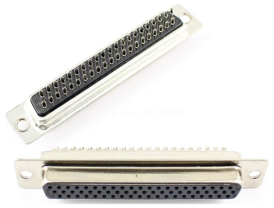 MH Connectors MHHDS62-F-N-B-S D-SUB connector 180 ° Number of pins: 62 Print