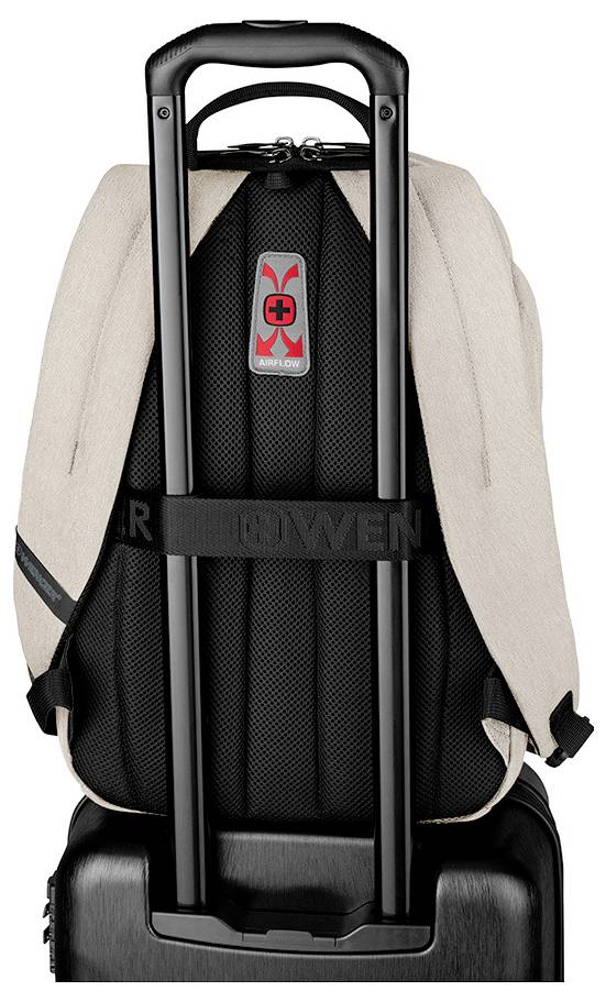 Wenger Laptop backpack MX Light Suitable for up to: 40,6 cm (16") Sand