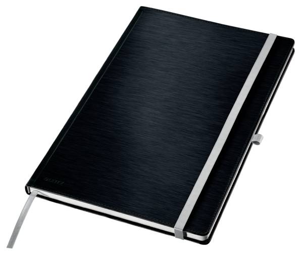 Leitz 44761094 Notebook Squared Satin black No. of sheets: 80 A4
