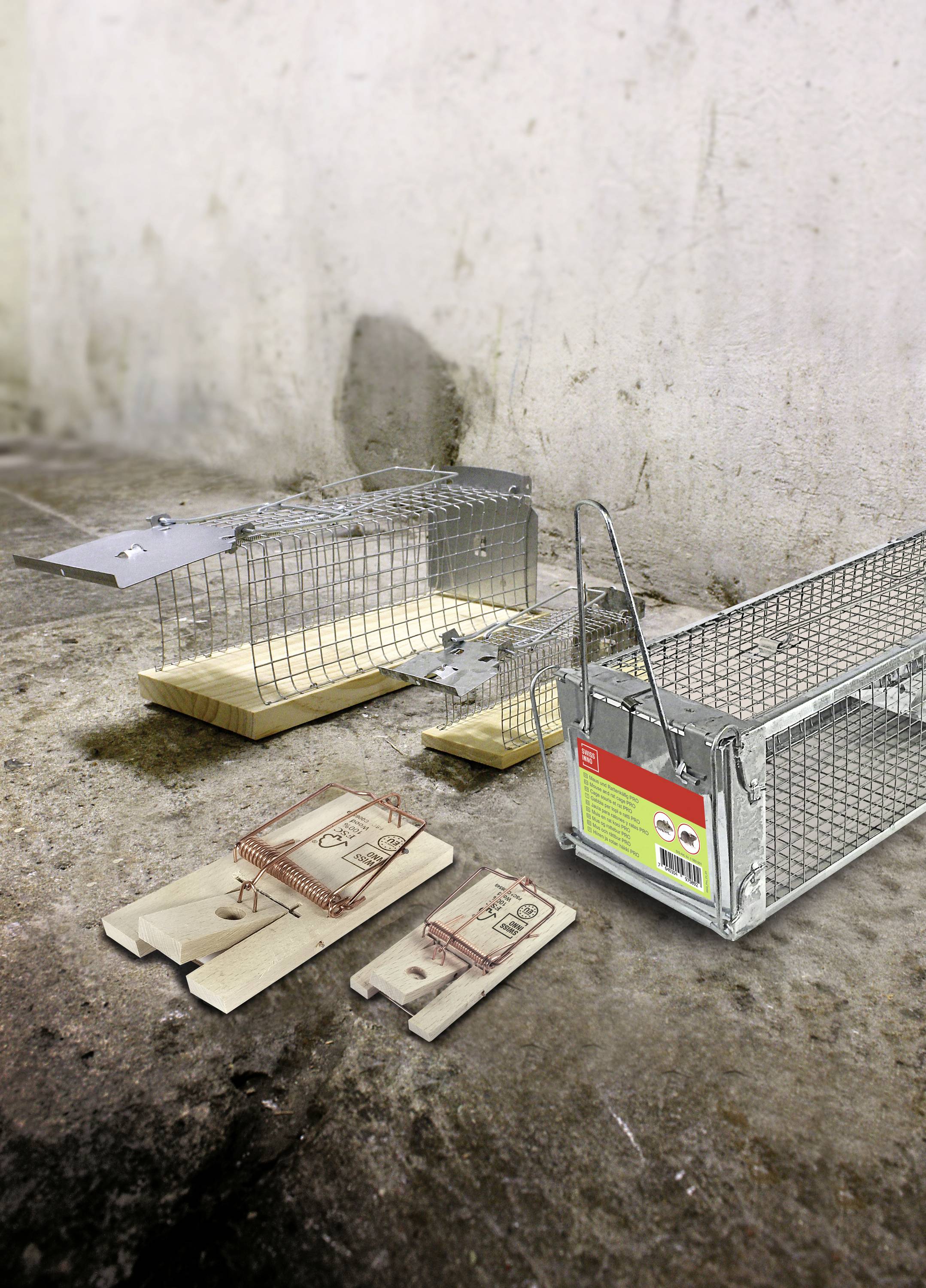 Swissinno Holz-Classic, 2er Pack Mousetrap 2 pc(s)