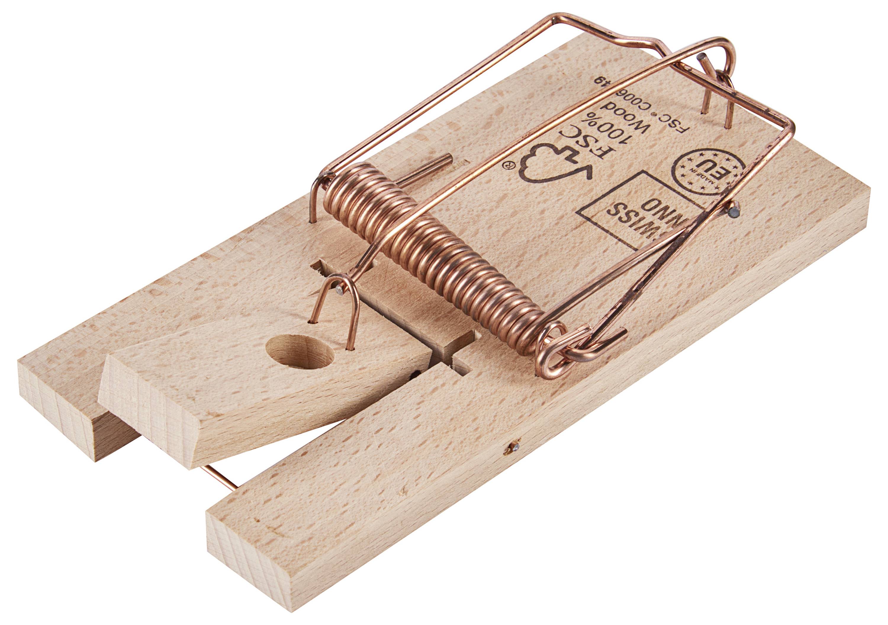 Swissinno Holz-Classic, 2er Pack Mousetrap 2 pc(s)