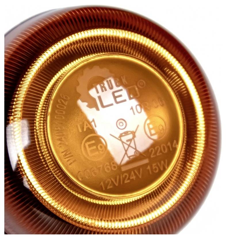 SecoRüt Emergency light ALR0201 12 V DC, 24 V DC via in-car outlet Magnetic fastening, Magnetic base Orange