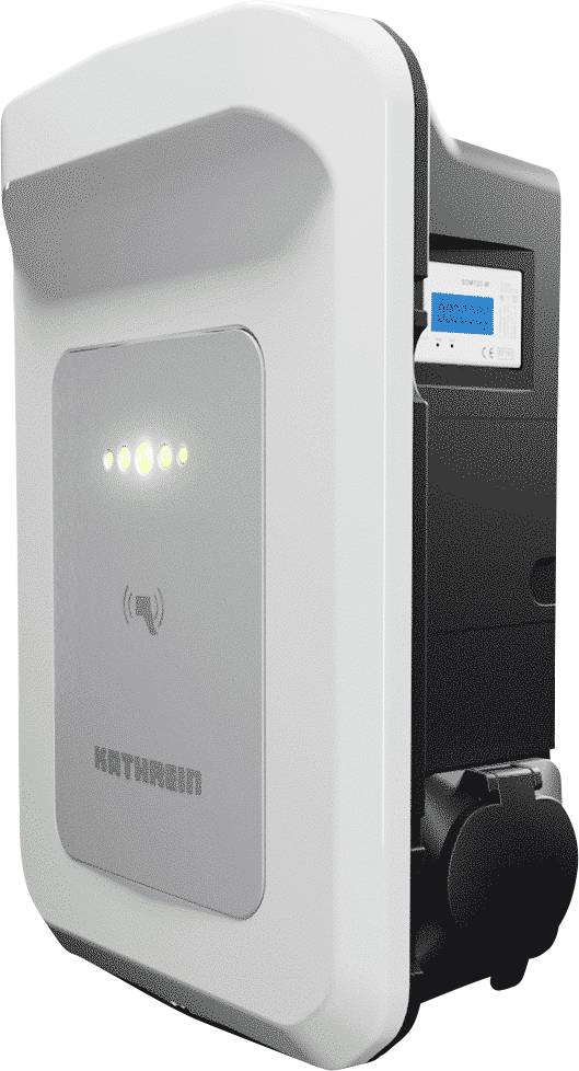 Kathrein AC40-11-P-W Wallbox Type 2 Mode 3 32 A 11 kW RFID