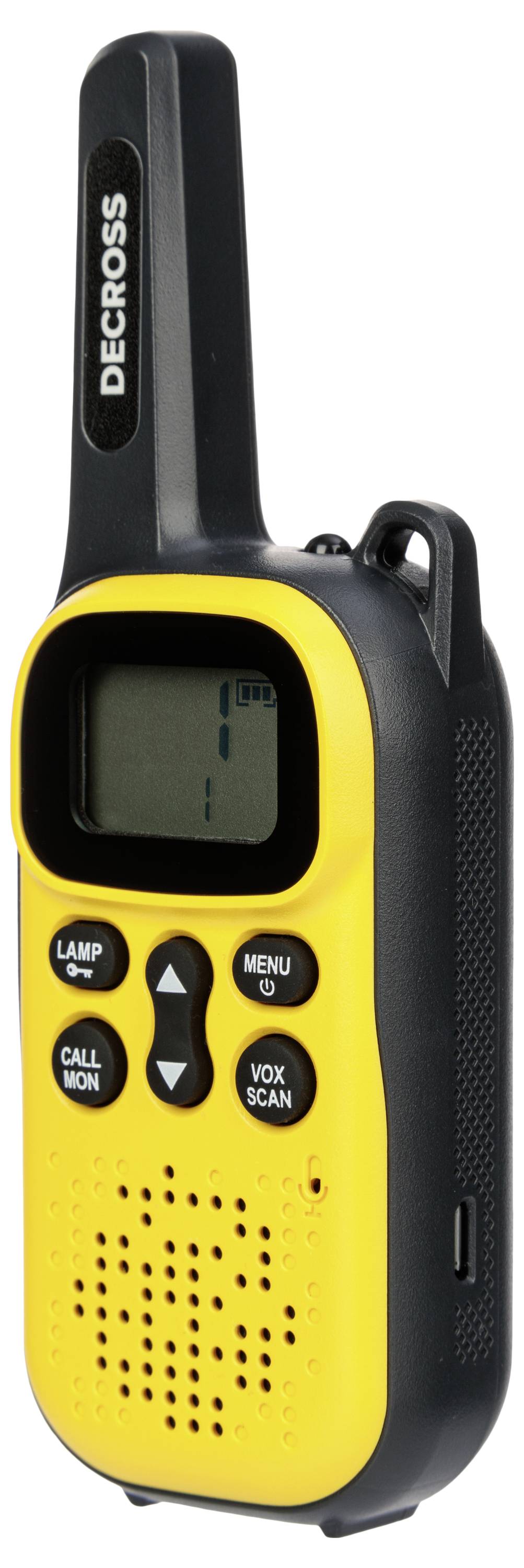 DECROSS DC43 Gelb 2er-Set DC4311100002000 PMR handheld transceiver