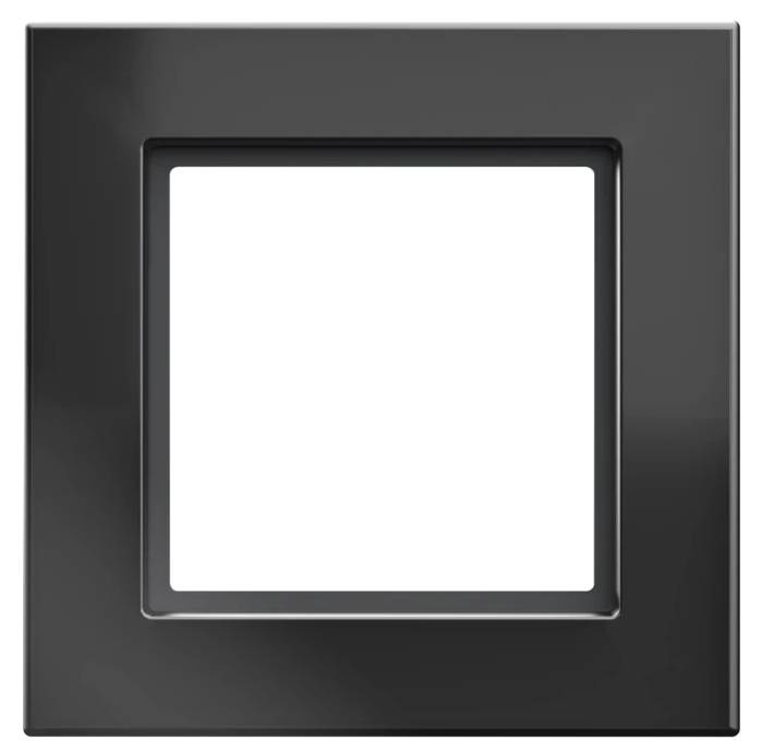 Homematic IP Bracket IP Glasrahmen – 1-fach, schwarz