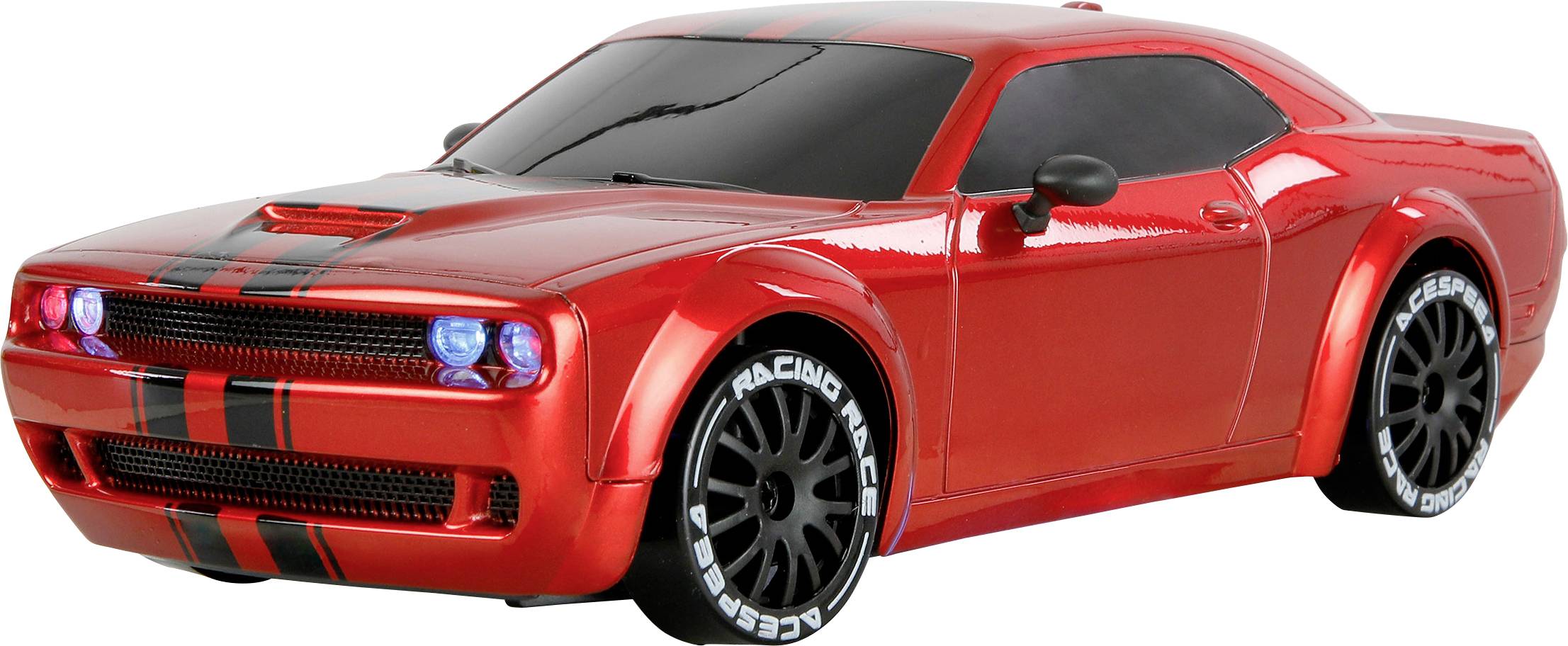 Amewi Muscle Car Onroad/Drift Red 1:20 RC model car for beginners Electric Road version 4WD RtR 2,4 GHz Incl. light effects, Incl