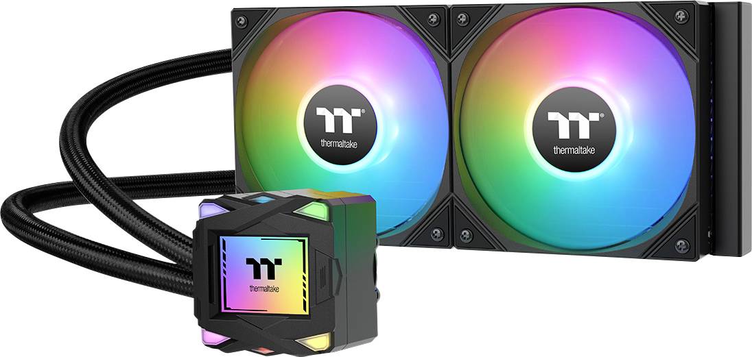 Thermaltake LA240 ARGB Sync All-In-One Liquid Cooler System Black PC water cooling