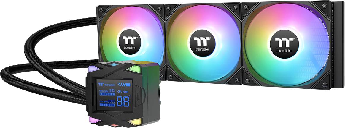 Thermaltake LA360-S ARGB Sync All-In-One Liquid Cooler System Black PC water cooling