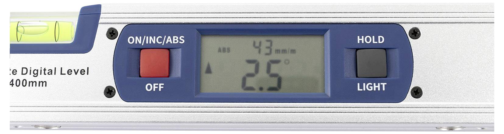 Dasqua 8301-2645 Spirit level incl. magnet 400 mm 360 °