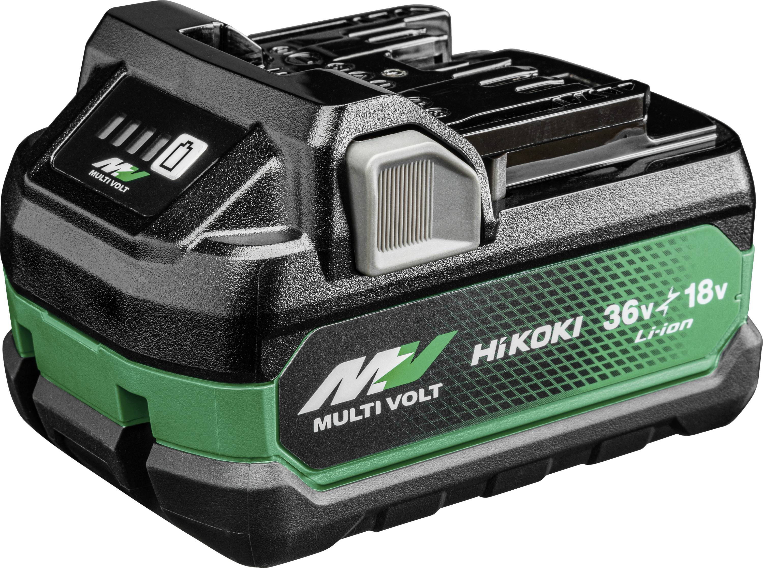 HiKOKI BSL36A18X MULTI VOLT Tool battery 18 V, 36 V 2.5 Ah, 5.0 Ah