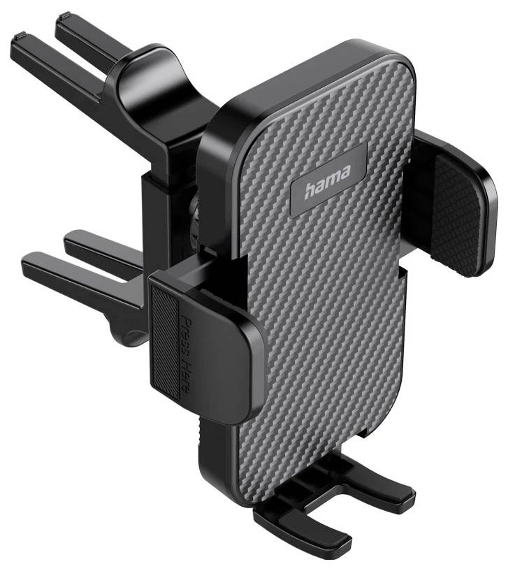 Hama Auto-Handyhalterung für runde Lüftung, 360 Grad drehbar, universal Car mobile phone holder
