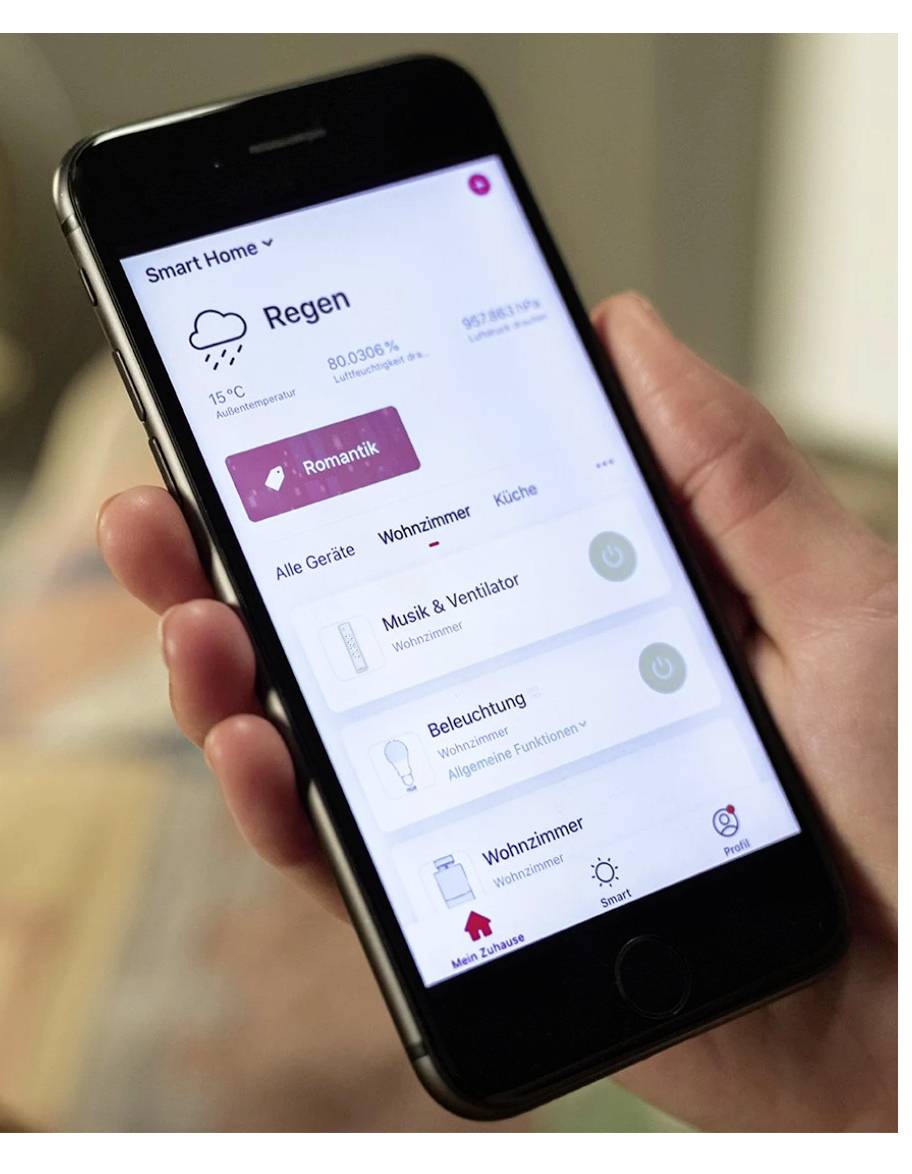 Hama Smarte WLAN-Steckdosenleiste 4-fach, einzeln schaltbar, Überlastsch., 4xUSB Socket