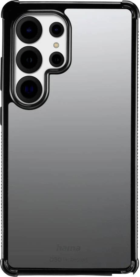 Hama Handyhülle "Extreme Protect" für Samsung Galaxy S25 Ultra, Schwarz Cover Samsung Galaxy S25 Ultra Black 00080581