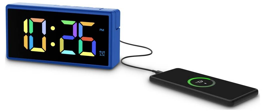 Hama 00222209 Alarm clock Blue