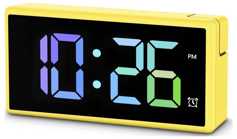 Hama 00222210 Alarm clock Yellow