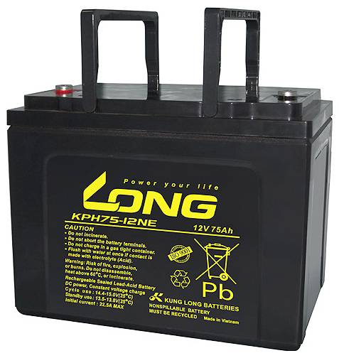 Long KPH75-12NE-M VRLA AGM 75 Ah 12 V 1 pc(s)