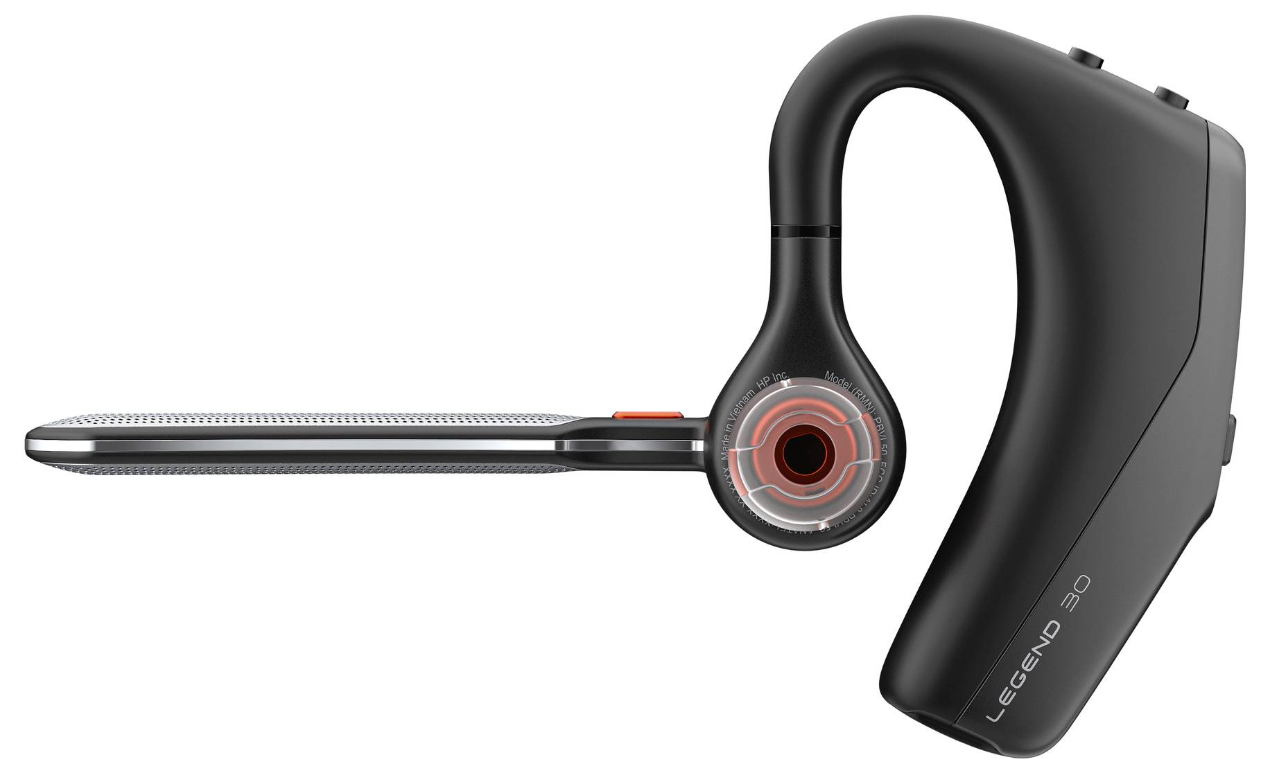 HP Poly Voyager Legend 30 In-ear headset Bluetooth® (1075101) Black Remote control Mobile phone