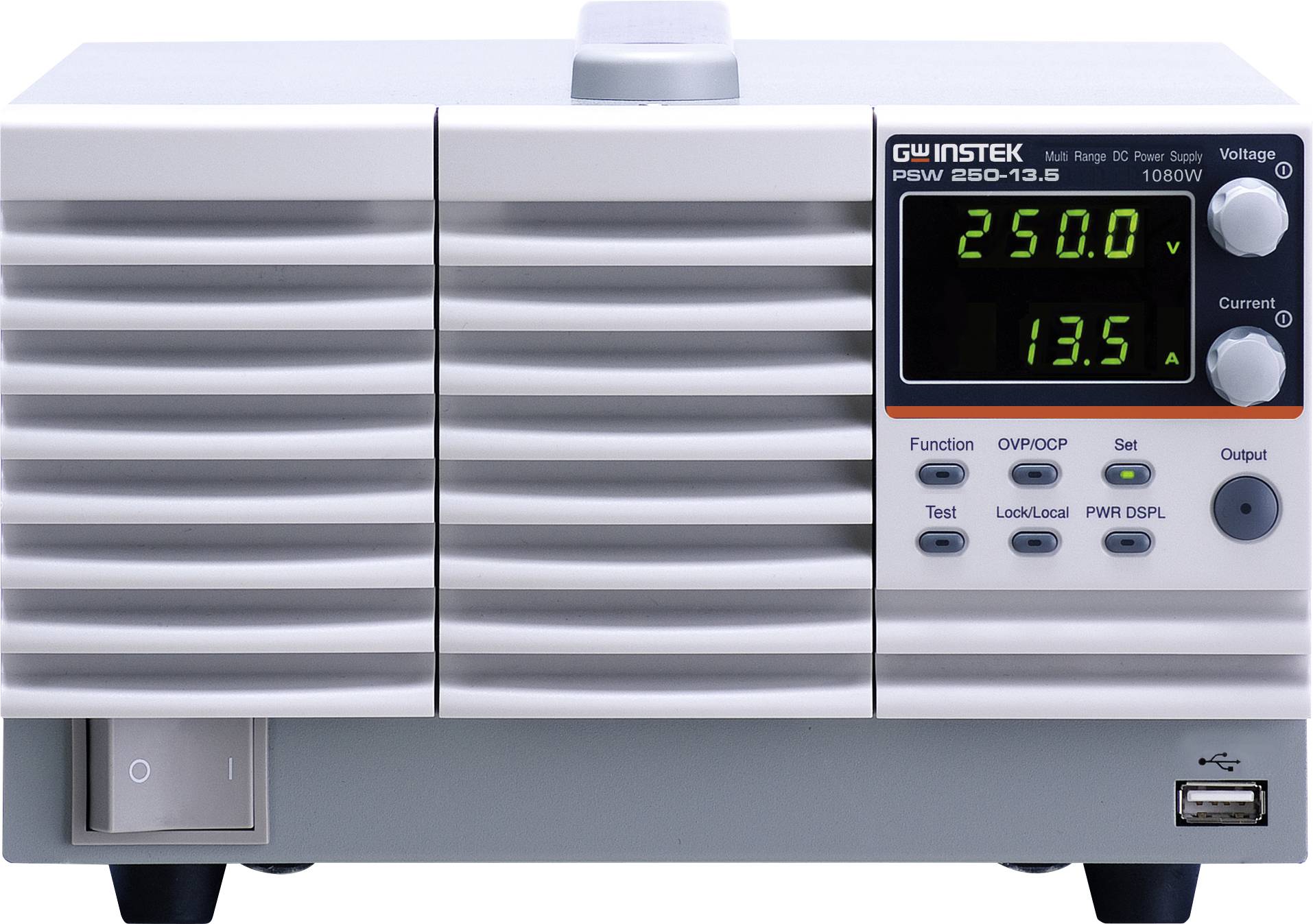GW Instek PSW 250-13.5 Multi-Range-Schaltnetzteil Bench PSU (adjustable voltage) 0 - 250 0 - 13.5 A 1080 W LAN, USB Autoranger