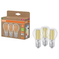 OSRAM HOMELIGHTING 4099854348075 LED (monochrome) EEC A (A - G) E-27 7.2 W Cool white 3 pc(s) OSRAM HOMELIGHTING 4099854348075 LED (monochrome) EEC A (A - G) E-27 7.2 W Cool white 3 pc(s)